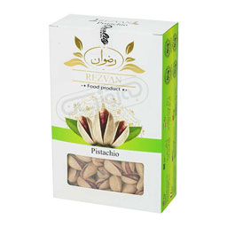 پسته بو داده و نمکین رضوان 300 گرمی