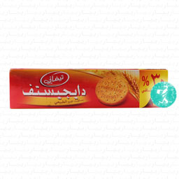 بیسکویت دایجستیو 30 درصد اضافی 520 گرمی تیفانی