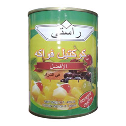 کمپوت کوکتل میوه 425 گرمی راستی
