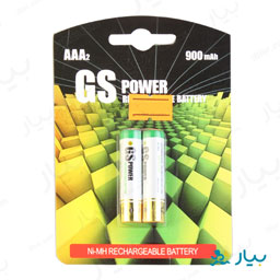 باتری قلمی شارژی 2 عددی جی اس پاور