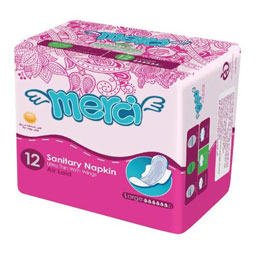 نوار بهداشتی با قدرت جذب بالا 12 عددی مرسی