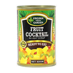 کوکتل میوه ای در شربت 425 گرمی ویرجینیا گرین گاردن