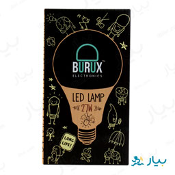 لامپ حبابی مهتابی و آفتابی 27 وات بروکس