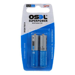 باتری نیم قلمی 2 عددی اوسل