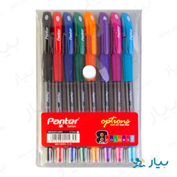 پک خودکار 8 رنگ پنتر