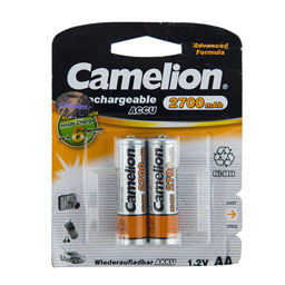 باطری قلمی دو عددی شارژی2700 موتوما