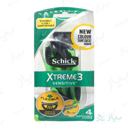 خودتراش اکستریم 3 تیغ 4 عددی شیک