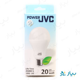 لامپ LED حبابی 20 وات مهتابی جی وی سی