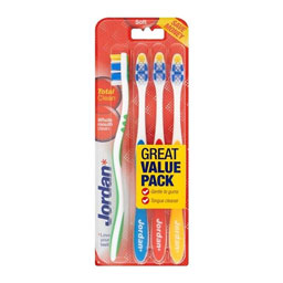 پک 4 عددی مسواک نرم جردن