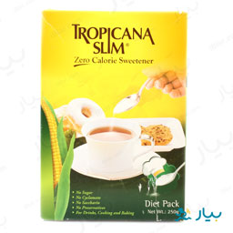 شیرین کننده رژیمی بدون کالری 250 گرمی تروپیکانا