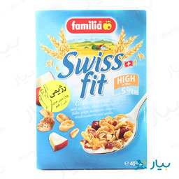 غلات صبحانه رژیمی سوئیس فیت 450 گرمی فامیلیا