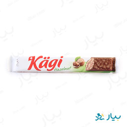 ویفر فندقی 50 گرمی کگی