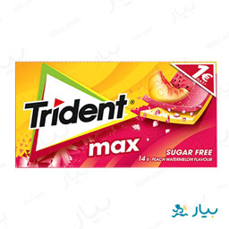 آدامس هلو هندوانه 14 عددی تریدنت