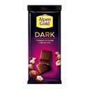 شکلات دارک فندقی 85 گرمی آلپن گلد