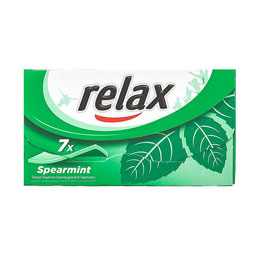 آدامس بدون قند با طعم نعنا حاوی شیرین کننده مصنوعی 13/5 گرمی ریلکس