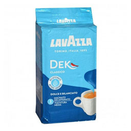 قهوه آسیاب شده بدون کافئین 250 گرمی لاوازا