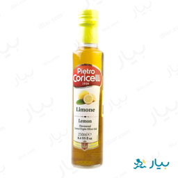 روغن زیتون با طعم لیمو 250 میلی لیتری پیترو کریچلی
