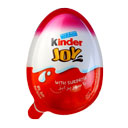 شکلات تخم مرغی با مغزی کاکائو و جایزه کیندر (دخترانه)