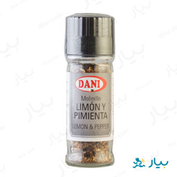 ادویه لیمو و فلفل سیاه با سر آسیاب 100 گرمی دنی