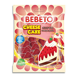 پاستیل چیز کیک 80 گرمی ببتو