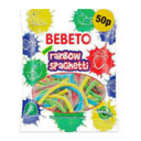 پاستیل اسپاگتی راینبو 80 گرمی ببتو