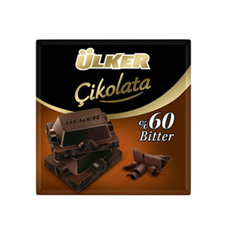 شکلات تلخ 60 درصد 60 گرمی اولکر