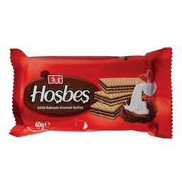 ویفر کاکائویی هوش بش ترکیه 40 گرمی