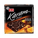 شکلات تلخ بادام و پرتقال 54 درصد وزن 80 گرمی اتی