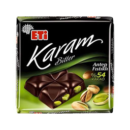 شکلات اتی کارام پسته اتی