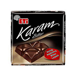 شکلات تلخ 45 درصد کارام 75 گرمی اتی