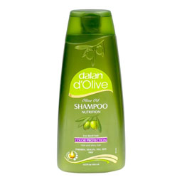 شامپو 250میلی موهای رنگ شده زیتون(olive) دالان