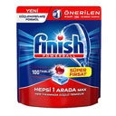 قرص ماشین ظرفشویی All In one max تعداد 100 عددی فینیش