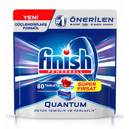 قرص ماشین ظرفشویی کوانتوم 80 عددی فینیش