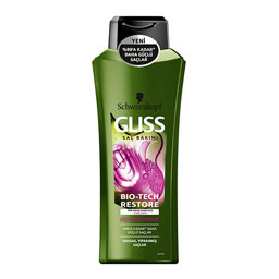 شامپو مدل Bio Techrestore سبز 525 میلی لیتری گلیس