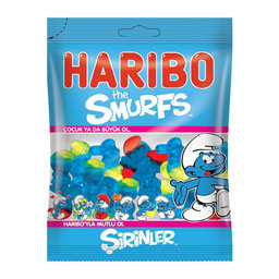 پاستیل اسمورف 80 گرمی هاریبو