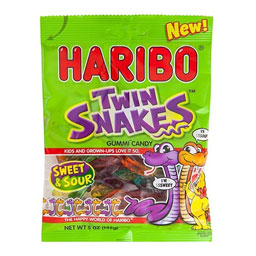 پاستیل مار دوقلو 67 گرمی هاریبو