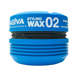 واکس مو قوی شماره 02 رنگ آبی 175 میلی لیتری آگیوا