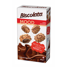 بیسکویت مود شکلاتی 40 گرمی بیسکولاتا
