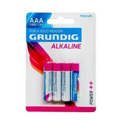 باتری نیم قلم آلکالاین 4 عددی گروندیک