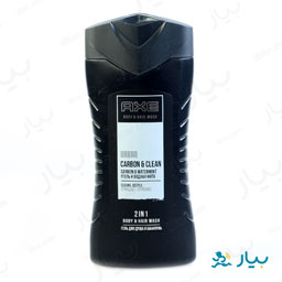 شامپو سر و بدن حاوی عصاره نعنا و زغال چوب 250 میلی لیتری اکس