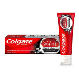 خمیردندان اوبتیک وایت زغالی 75 میلی لیتری کلگیت