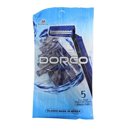 تیغ دولبه پاکتی بدون صابون 5 عددی دورکو