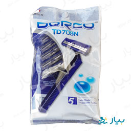تیغ دولبه بدون صابون 5 عددی دورکو