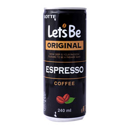 قهوه اسپرسو 240 میلی لیتری لتس بی