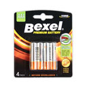 باطری نیم قلمی 4 عددی بکسل