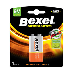 باتری کتابی الکالاین6LF22 بکسل