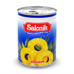 کمپوت آناناس 567 گرمی سالونیک