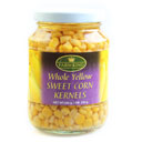 کنسرو ذرت دان 340 گرمی شیشه ای فارم کینگ