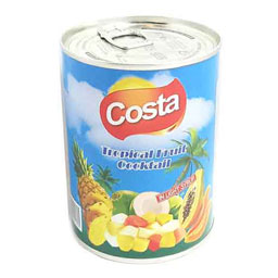 کمپوت مخلوط میوه 340 گرمی کاستا