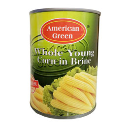 کنسرو بیبی کورن آمریکن گرین